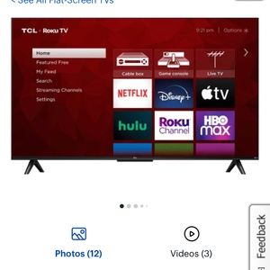 43” 4K UHD, smart TV by Roku onn.